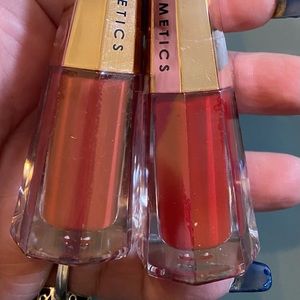 AMUSE COSMETICS LIQUID LIPSTICKS SET NEW. Thirsty And Mistress.